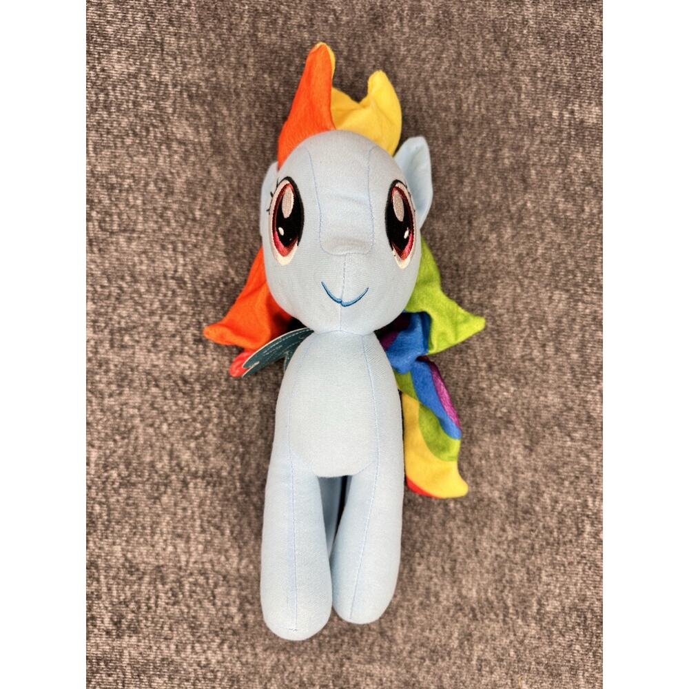 My Little Pony Rainbow Dash Blue Pegasus 11” Plush No Tags